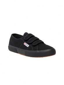 Superga 2750 Cot 3 Strapu Juoda Women Casual Shoes Black S00BN20 - Black - View 2