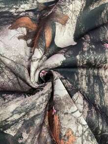 INAWLY Sudadera de cuello redondo con estampado de camuflaje, árbol y flores para mujer, versátil y casual para otoño/invierno - Multicolor - Ver 5