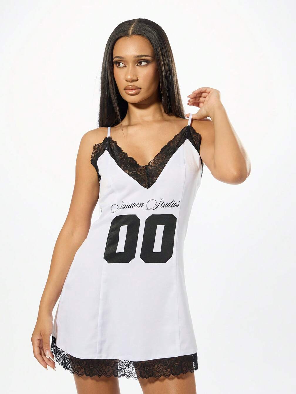 mini dress sleepwear Women's Sexy Hollow Out Mesh See-Through Mini Dress Bodycon Sleepwear  Nightwear