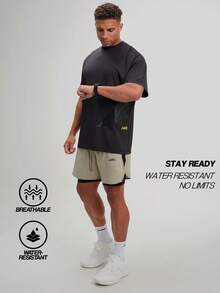 ARC atmungsaktive Doppelschicht Athletik Shorts - leichte Unterstützung für Langstreckenläufe