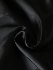 Áo khoác parka trùm đầu dày cho bé trai, cổ lông giả, khóa kéo, túi, tay dài, thời trang cho mùa thu/đông - màu đen - Xem 13