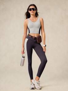 OutZeal Sujetador deportivo para mujer con absorción de humedad, secado rápido, tela suave y acolchado extraíble, para entrenamiento y gimnasio - Multicolor - Ver 6