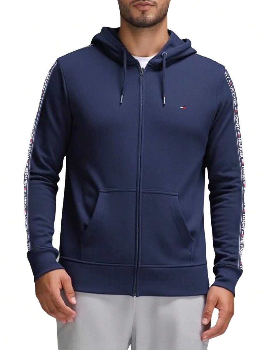 Tommy Hilfiger Men's Sports Sweatshirt Navy Blue - Navy blazer - View 1