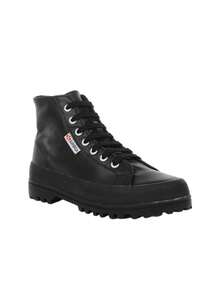 Superga Alpina Nappa Full Women Boots Black S41188W - Black - View 2