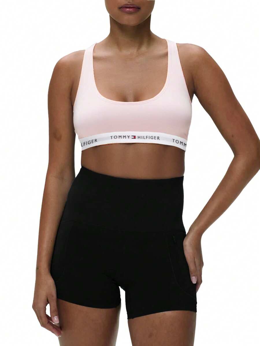 Tommy Hilfiger Women's Sports Bra Light Pink - light pink - View 1