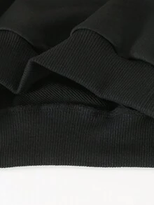 SHEIN 男童户外简约街头风工装裤和连帽衫套装 - 深灰色 - 查看 7