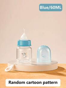 1pc Cartoon Design Bottle For Kitten Puppy Pet Feeding Milk Bottle With Nipple,Dogs/Cats,Spring/Summer/Fall/Winter, Cat Necessities - Multicolor - View 13