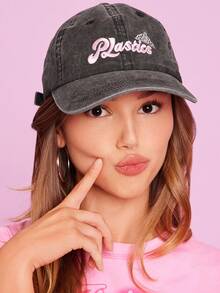 Mean Girls | SHEIN Women Baseball Cap - Black - View 2