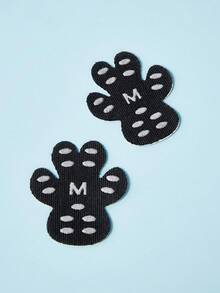 Zazumi PETSIN Waterproof Paw Protectors For Dogs Anti-Slip Traction Pads Sticker Dog Paw Stickers Black Pink Blue Pet Foot Patch - Multicolor - View 4