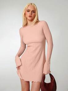 SHEIN Forever 21 Xuân Hè Nữ Lãng mạn/Dạ hội/Trang trọng/Sinh nhật/Trang phục thập niên 90/Trang phục công sở thường ngày cho nữ/Thanh lịch/Trang phục phương Tây cho nữ/Đi chơi/Thời trang cho nữ/Thường ngày/Trang phục Y2k/Câu lạc bộ/Văn phòng/Cocktail/Cổ điển/Bodycon/Trang phục Rave/Vui nhộn/Sang trọng/Phong cách quý tộc/Thời trang đường phố/Lễ hội/Kỳ nghỉ/Hòa nhạc đồng quê/Trang phục công sở/Khiêm tốn/Nghỉ xuân/Độc thân/Hòa nhạc/Baddie/Cơ bản/Sọc/Bó sát/Váy ngắn chữ A - Hồng - Xem 3