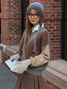 DAZY 青少年女孩毛衣，秋季 - 彩色 - 查看 4