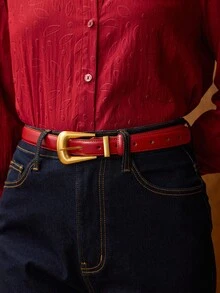 MOTF PREMIUM WOMEN BELTS - Red - View 3