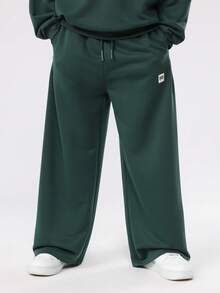 SUMWON Future MVP Boys Winter Co-Ord Set Oversized Hoodie Sweatpants Matching Set Cozy Wear Holiday Gift Casual Long Sleeve Two Piece Outfit