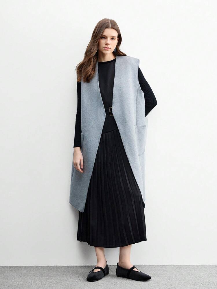 CUCCOO BIZCHIC Women's Casual Versatile Flat Loafers, Black Shoes