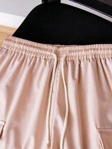 2件青少年男童休闲图案T恤和宽松工装短裤套装 - 彩色 - 查看 8