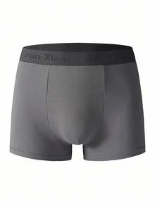 Manfinity Underwear&Sleepwear Basics 5pcs/Pack Plus Size Men's Boxer Briefs