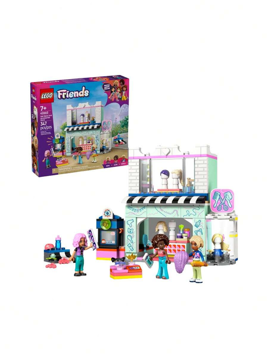 LEGO Friends® Hair Salon GIRLS FIRST 42662 - Multicolor - View 1