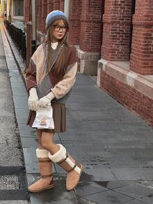 DAZY 青少年女孩毛衣，秋季 - 彩色 - 查看 6