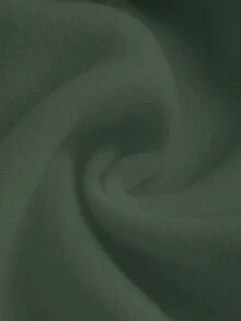 Girlism 少女三件套：橄榄绿色字母印花宽松连帽衫、黑色紧身吊带背心、橄榄绿色迷彩工装裤、休闲运动装 - 軍綠色 - 查看 9