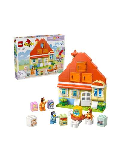 LEGO DUPLO Bluey® Bluey's Family House With Memory Game DUPLO 10459