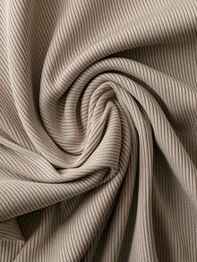 Calvaya Bộ 2 món quần ôm dáng màu nâu, cổ vuông, xếp ly, màu mơ cho nữ cỡ lớn - Nhiều màu - Xem 7