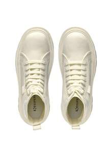 Superga 3051 Alpina Apex High Women Boots Total Beige Natural S1171QW - Beige - View 3