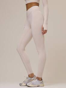 Musera Sport Mallas deportivas con cintura teñida para otoño, invierno y actividad física, ideales para gimnasio, entrenamiento y descanso