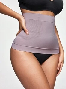 SHAPORA Women's Solid Color Everyday Waist Cincher