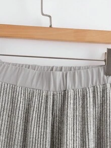 Franclia 2 件套女士休闲连帽开衫夹克和阔腿裤，羊毛罗纹家居服/运动服套装，秋季 - 杏色 - 查看 3