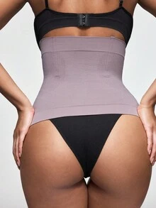 SHAPORA Women's Solid Color Everyday Waist Cincher