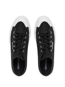 Superga 2630 Stripe Women Sneaker Black SOOGRTO