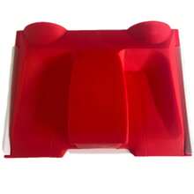 SHEIN 1 pieza Pincel de pintura rojo para bordes DIY, herramienta de pintura - Rojo - Ver 6