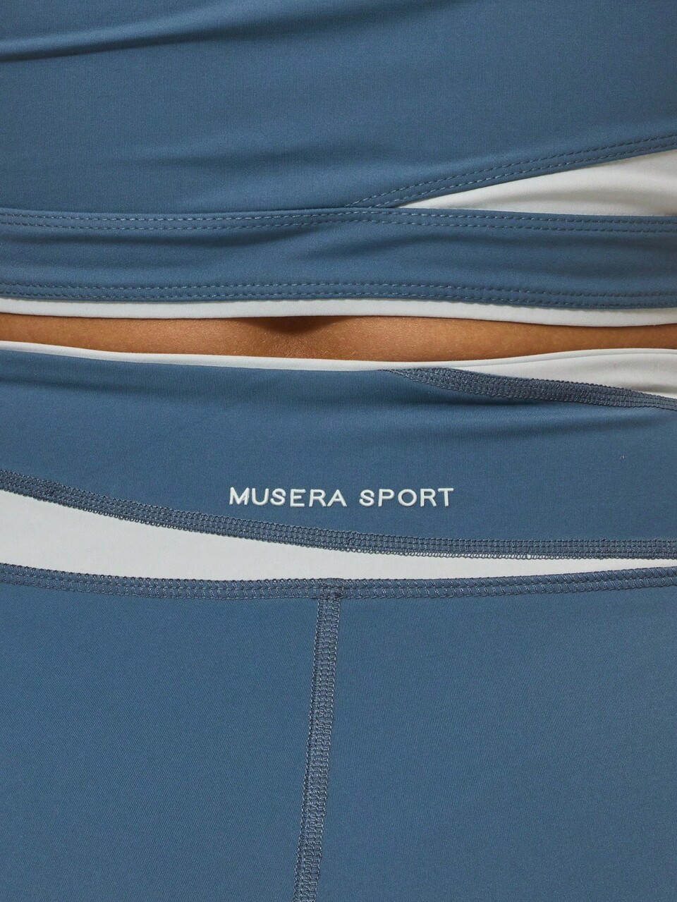 Legginsy sportowe z wysokim stanem i kontrastowym panelem, swobodne, aktywne, do ćwiczeń, na siłownię, powrót do szkoły, zimowe