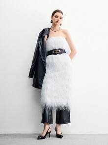 CUCCOO BIZCHIC 女士尖头高跟鞋，性感细高跟鞋，户外/通勤/派对/婚礼/办公室鞋，黑色 - 黑色 - 查看 10