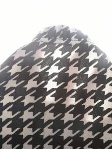 SHEIN Set de 3 piezas de Leggings casuales ajustados de punto para niñas preadolescentes - Negro - Ver 5