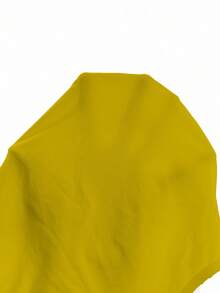 EMERY ROSE 純色V領水溶蕾絲短袖T恤