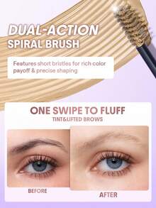 SHEGLAM Airy Tinted Volumizing 眉毛慕斯-Beige - 淺褐色的 - 查看 2