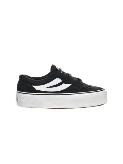 Superga 2941 Revolley Colorblock Women Casual Shoes Black S1151MW