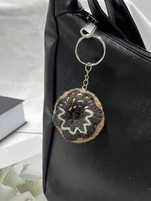 Cute Felt Keychain Set, Adorable Animal Bag Charms Car Accessories Decor For Women Girls - Multicolor - View 12