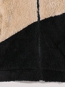 SHEIN 小男孩绗缝拼布毛巾绣背心搭配圣诞运动衫秋季衬衫万圣节开衫万圣节儿童服装长袖衬衫秋季套装格子夹克黑色开衫万圣节衬衫红色开衫万圣节毛衣棕色开衫黑色衬衫绿色衬衫红色衬衫秋季衬衫男童毛衣白色衬衫 - 彩色 - 查看 4