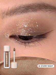 SHEGLAM Airglow Eye Tint-Starry Night Brand Beauty Makeup Face Paint Cosmetic For Women Girls Perfect For Winter Ideal For Y2K Fancy Fashion Suitable For Birthday Gift Party Ready Best Color - Starry Night - View 1