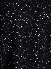 Cravure 大码全印花优雅长袖衬衫