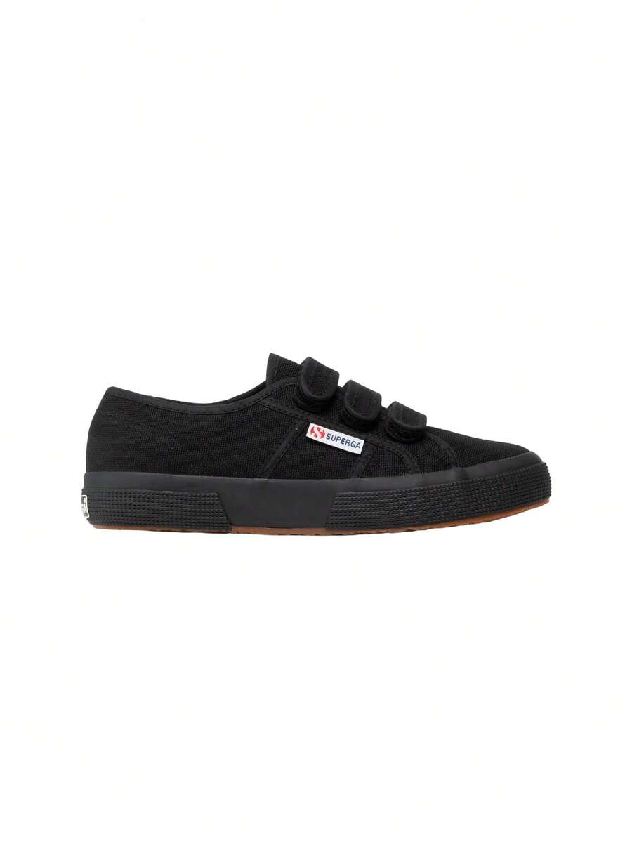 Superga 2750 Cot 3 Strapu Juoda Women Casual Shoes Black S00BN20 - Black - View 1
