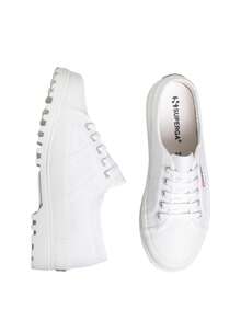 Superga 2555 Alpina Platform Women Casual Shoes White S00F4B0 - White - View 3