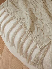 Franclia Neuer Herbst/Winter Europäischer & Amerikanischer Retro Mode Sexy Streetwear asymmetrischer Quasten Pullover für Frauen