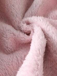 SHEIN Explorewe Kleine Mädchen Karogemusterter Kapuzenpullover, Fleecejacke mit langen Ärmeln, lässiger Alltagsstil Oberbekleidung, bequem & minimalistisch