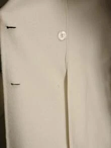 MOTF PREMIUM PALTON DIN LÂNĂ CU STRASURI ȘI PAIETE, GULER ȘAL, MANȘETE PUFOASE ȘI CU CUREA