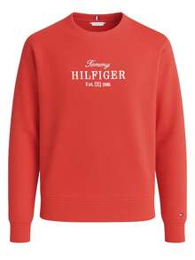 Tommy Hilfiger Women's Sweatshirt Primary Red - Red - View 5