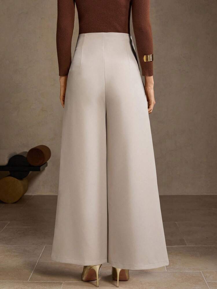 WOMEN'S FASHIONABLE VERSATILE WIDE LEG PANTS, SPRING/SUMMER