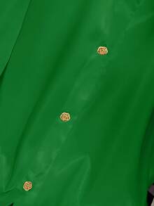 GlowEve Women's Casual Versatile Solid Color Shirt - Green - View 3
